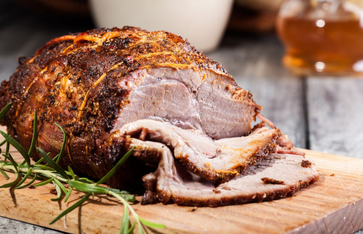 Delicious Roasted Pork Shoulder | Hop Creek Farms