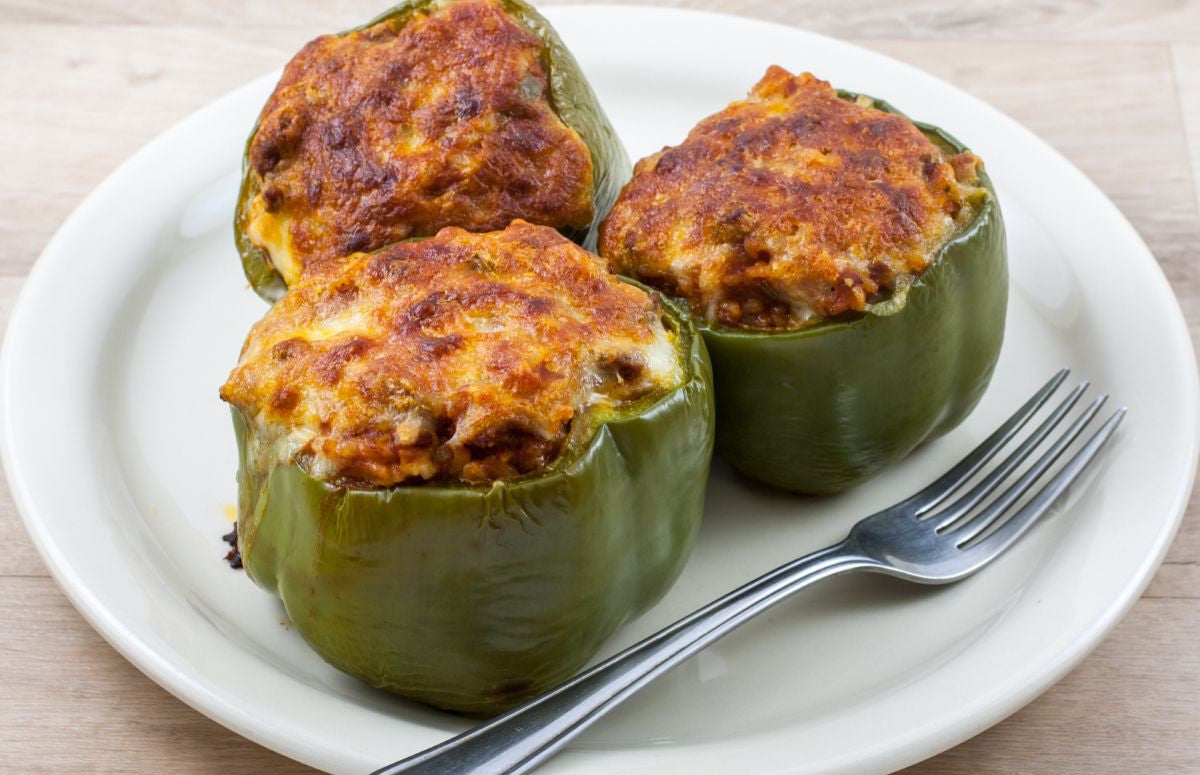 Cheesesteak Stuffed Peppers | Hop Creek Farms