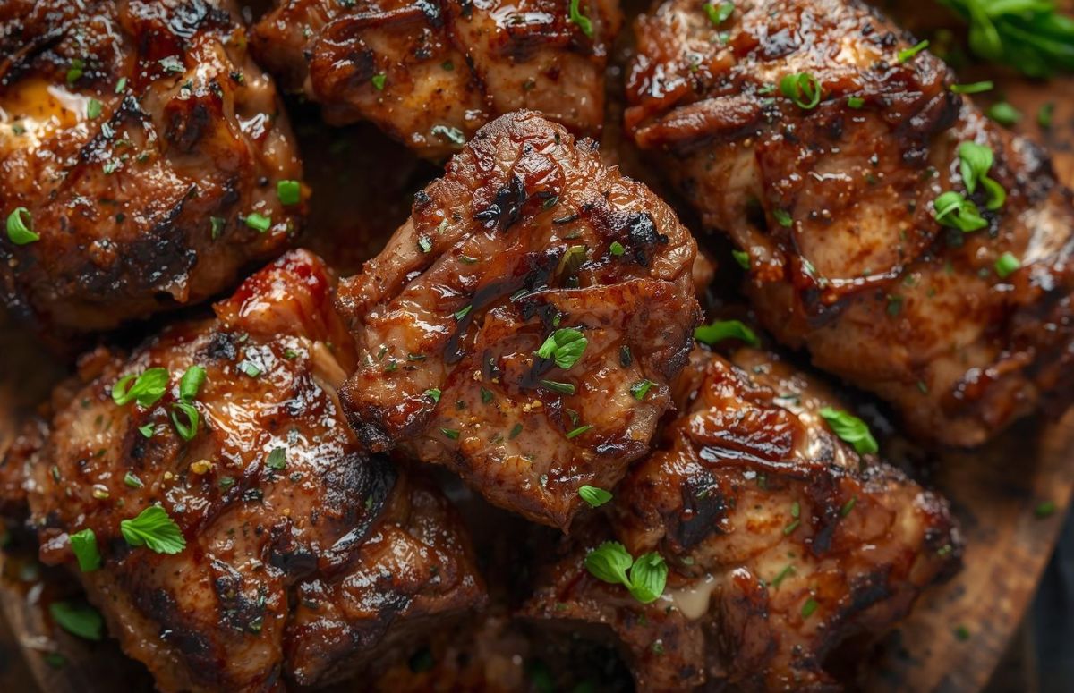 Garlic Butter Steak Bites | Hop Creek Farms