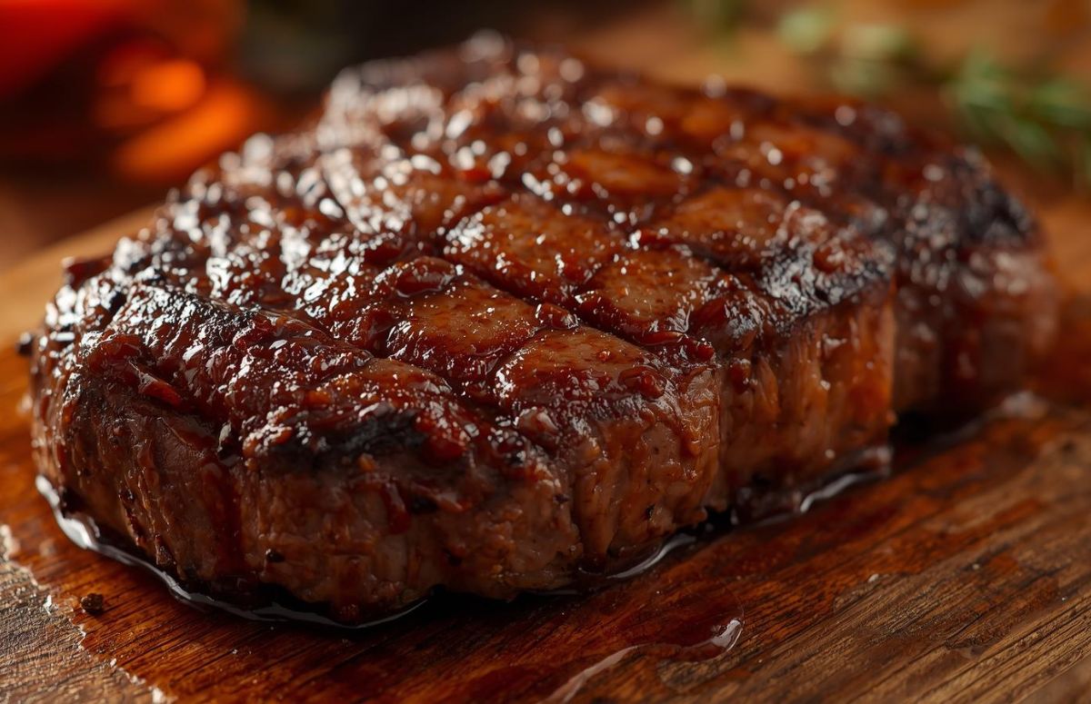 Lager Marinated Grilled Steak