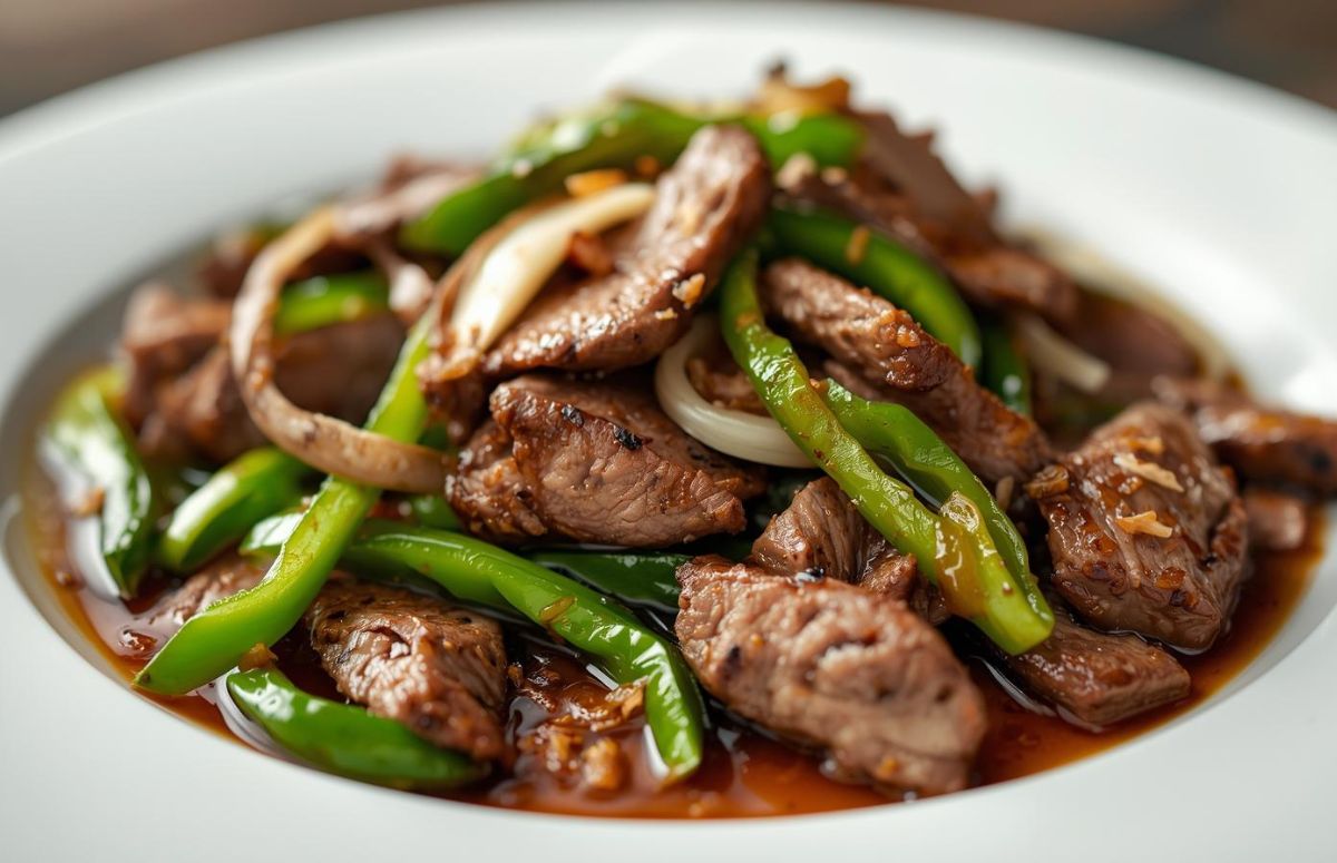 Pepper Steak Stir Fry | Hop Creek Farms